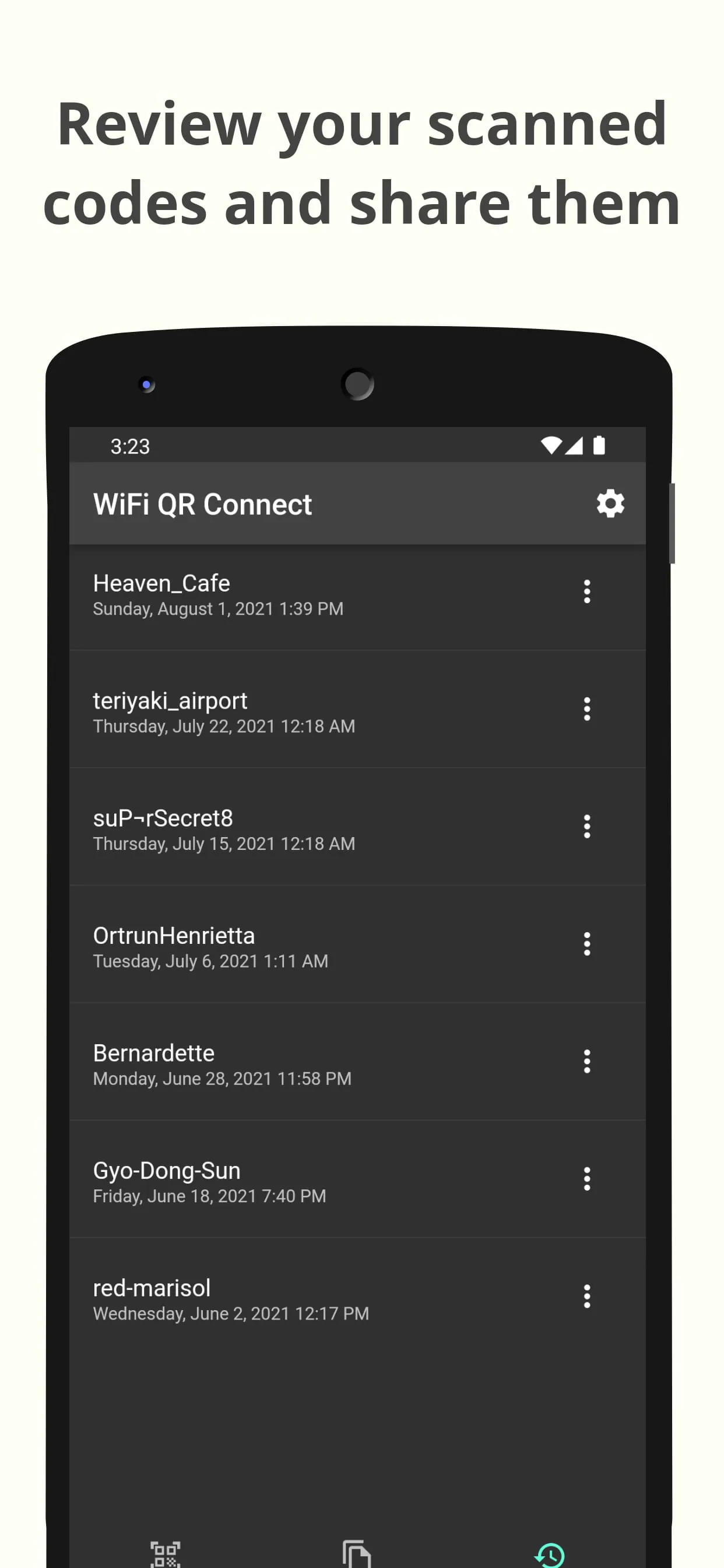 WiFi QR Connect