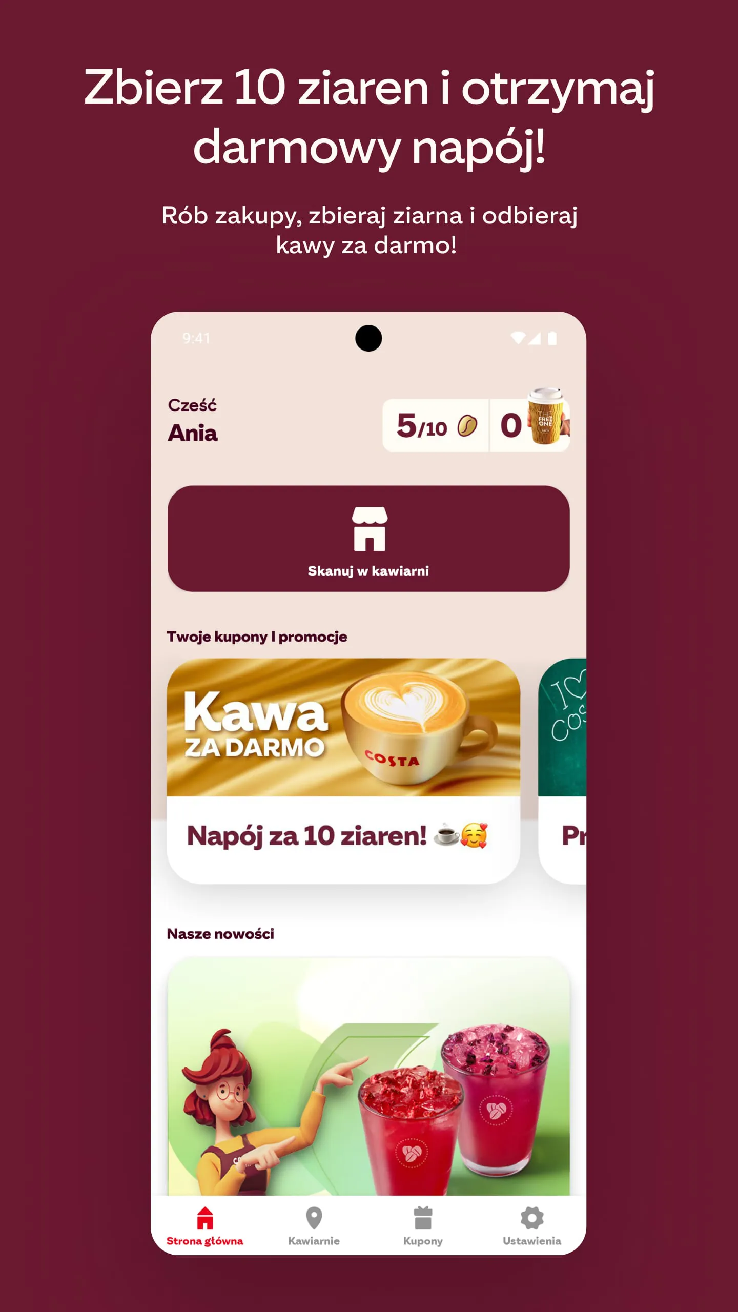 Costa Coffee Club PL