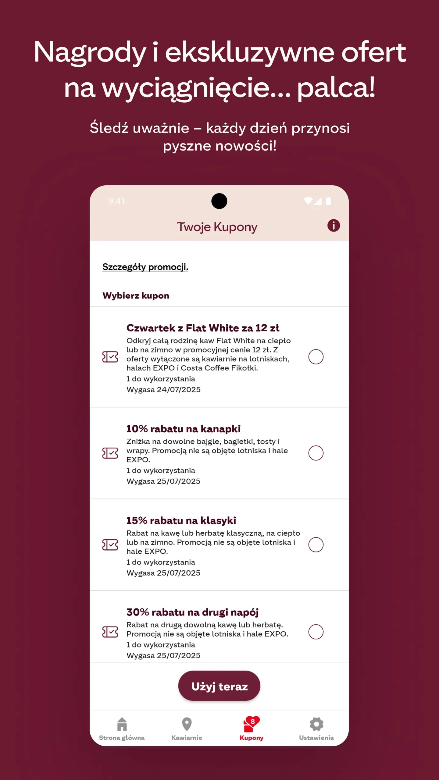 Costa Coffee Club PL