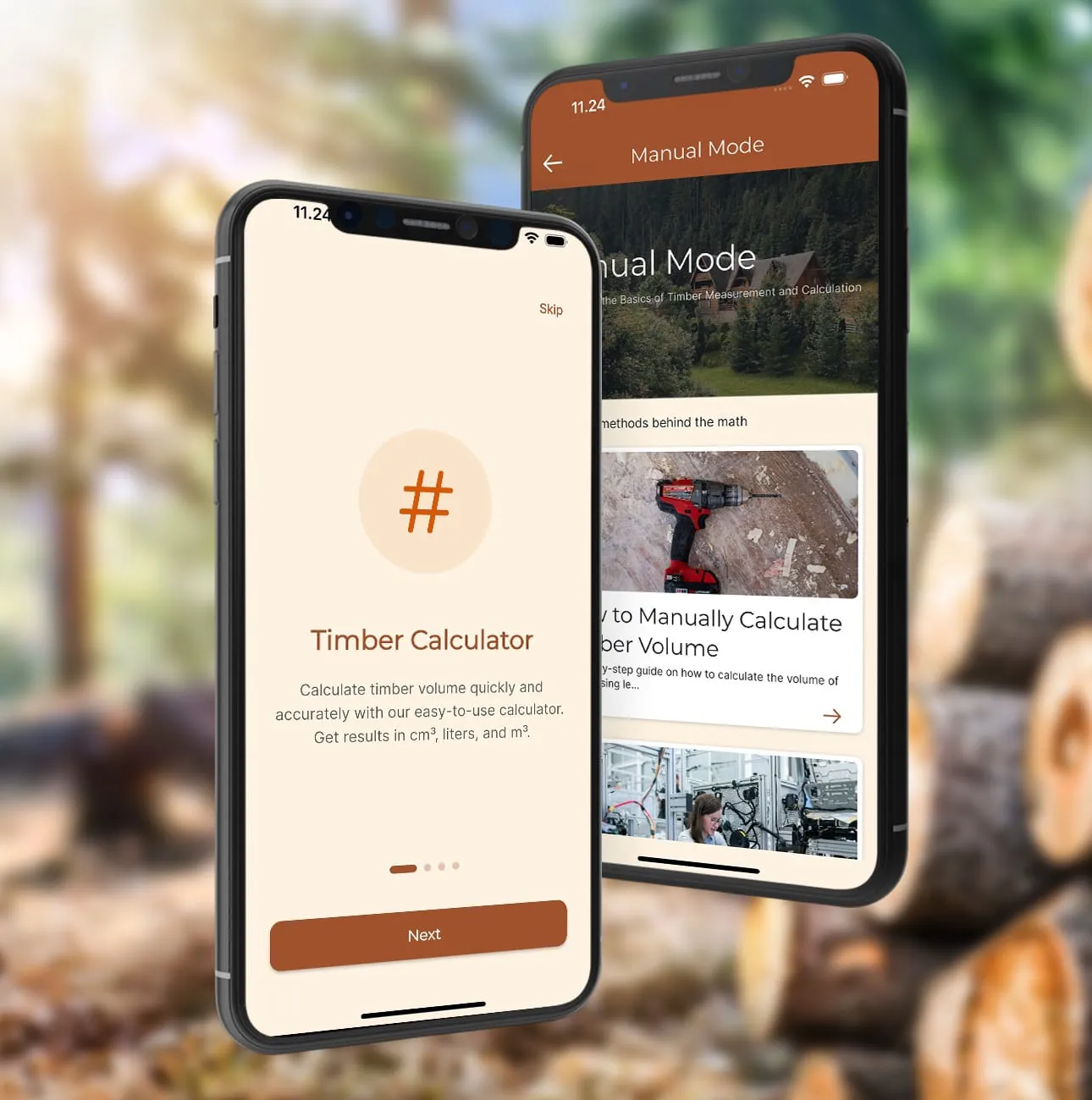 Wood Timber Calculator Log