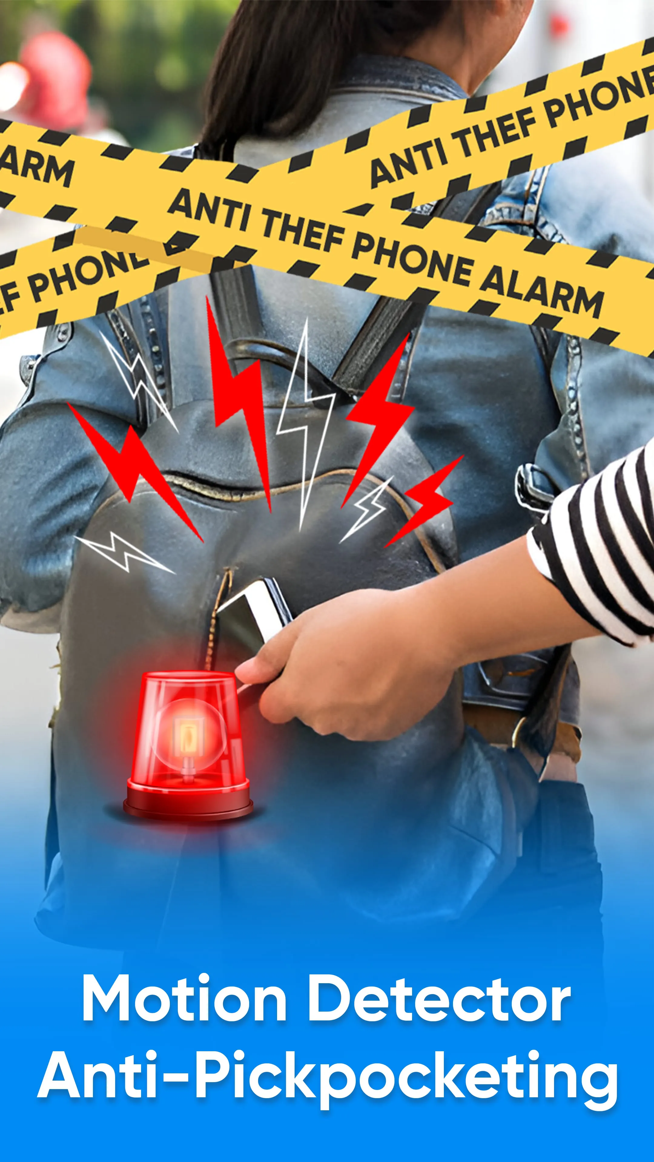 Touch alarm – Anti theft app