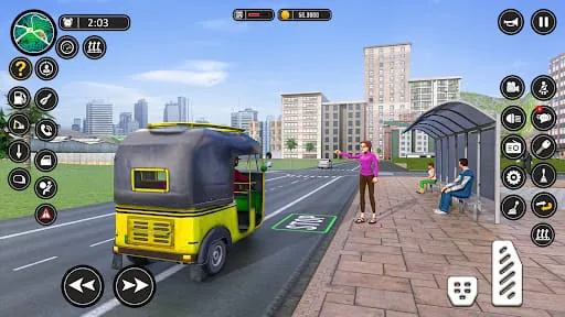 Modern Rickshaw Driving Games