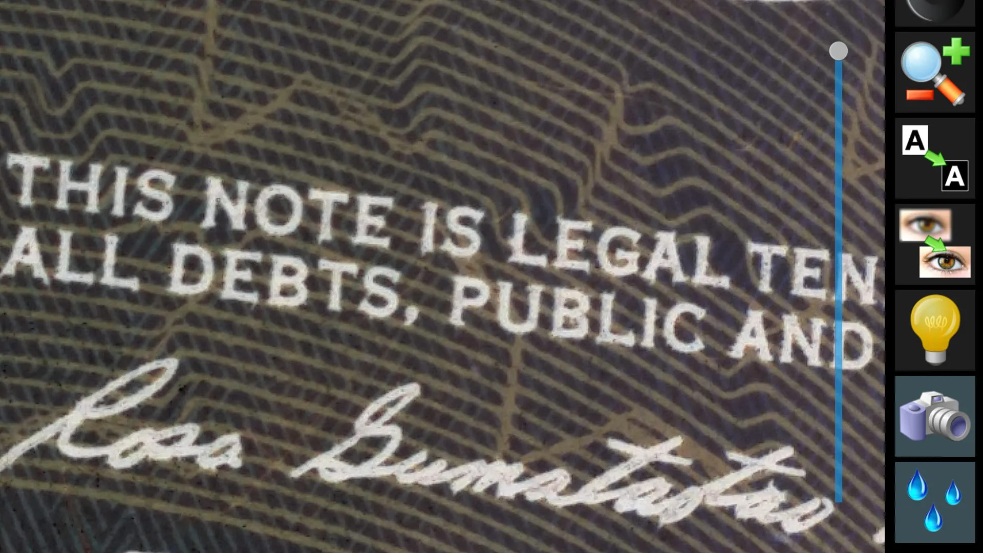 Magnifier + Flashlight