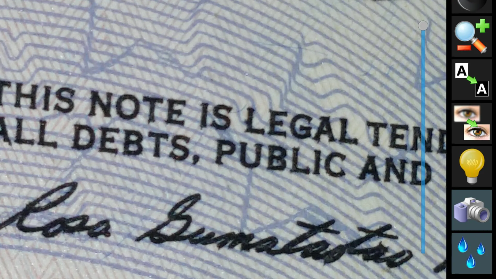 Magnifier + Flashlight