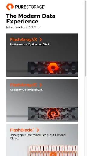 Pure Storage 3D Product Tour