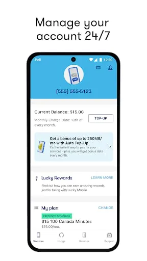 Lucky Mobile My Account