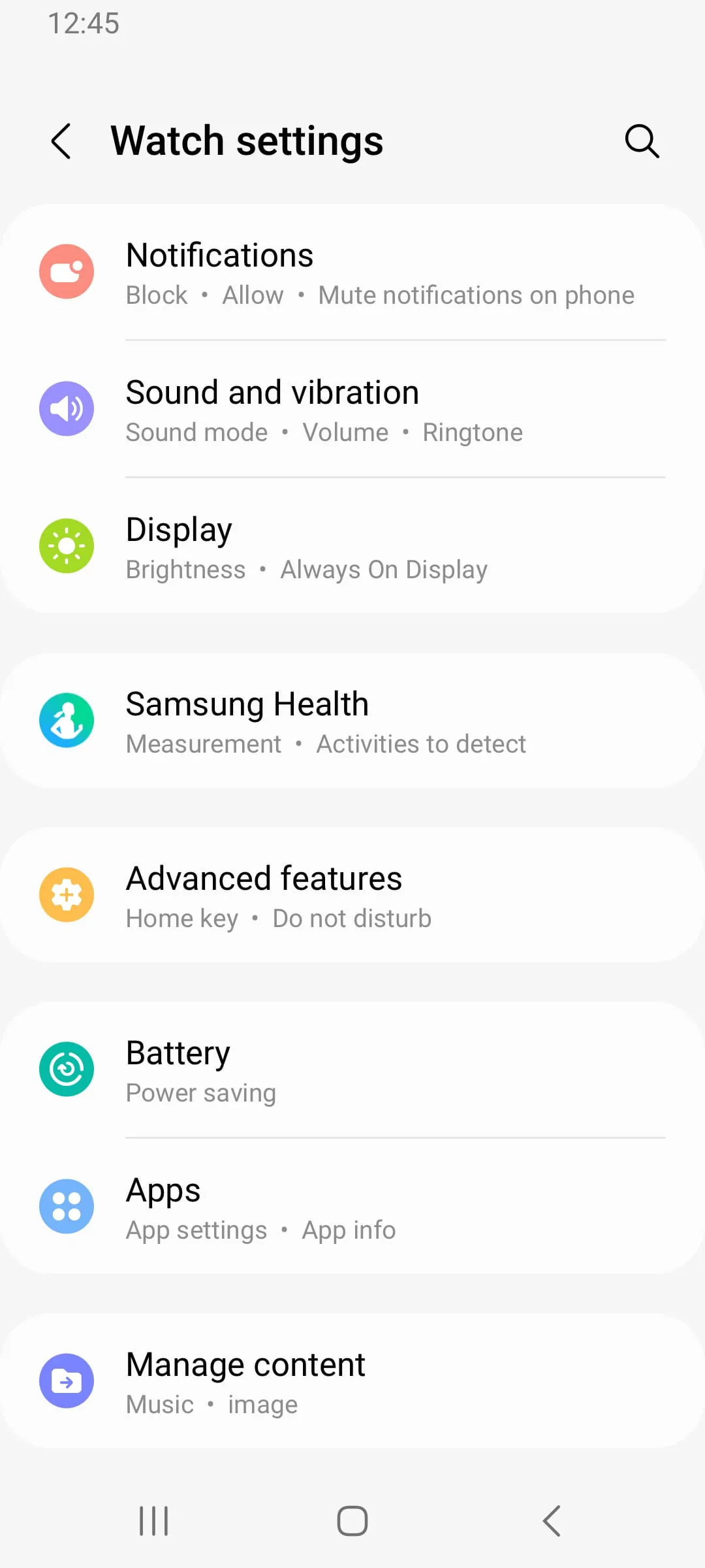 Galaxy Watch5 Plugin