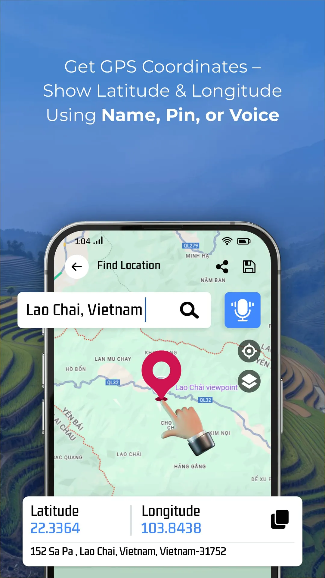 Latitude Longitude Finder