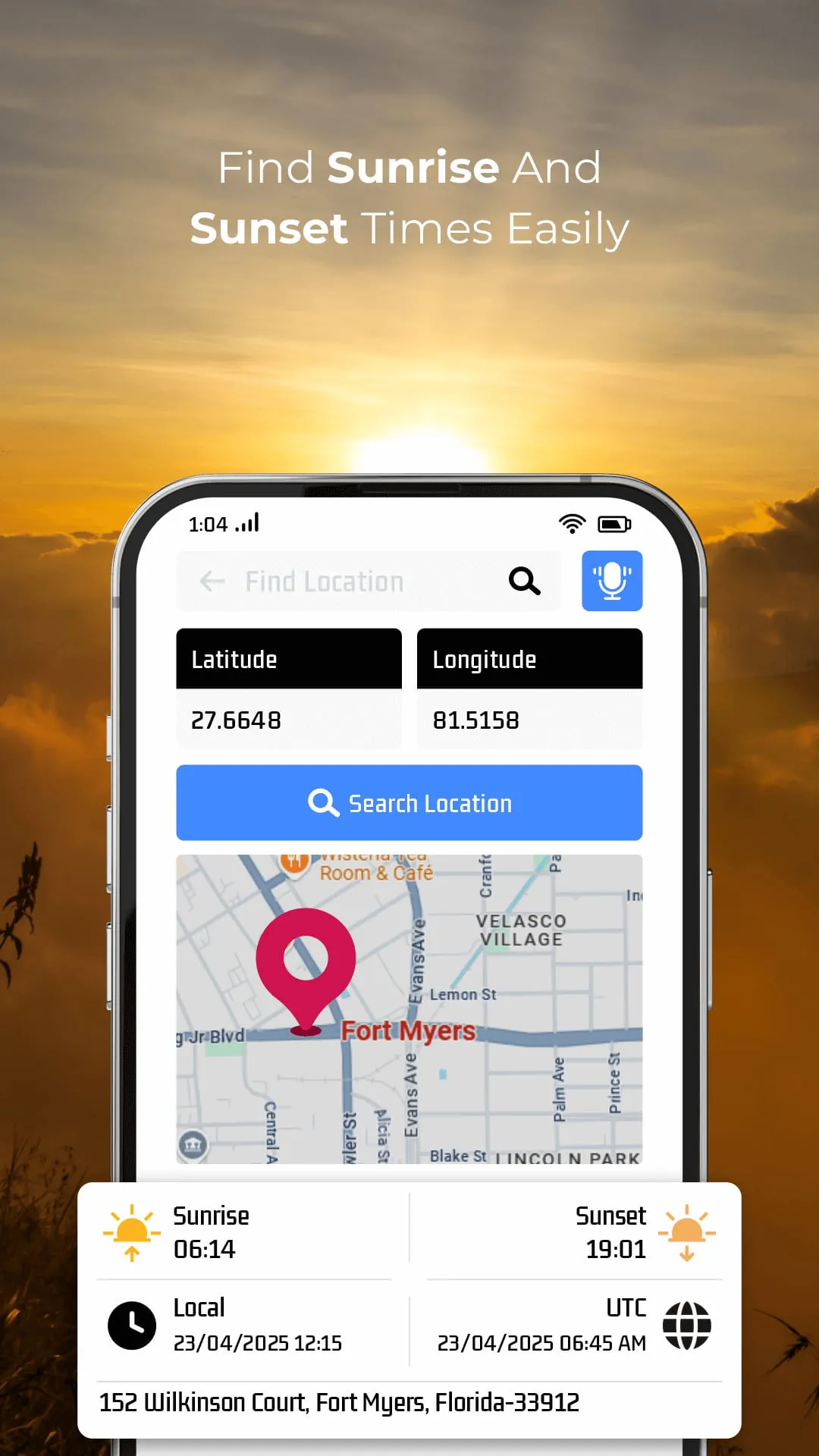 Latitude Longitude Finder