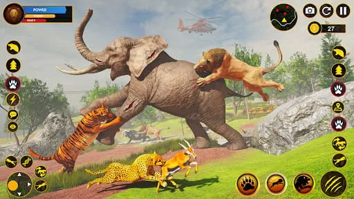 Wild Safari deer Hunting Games