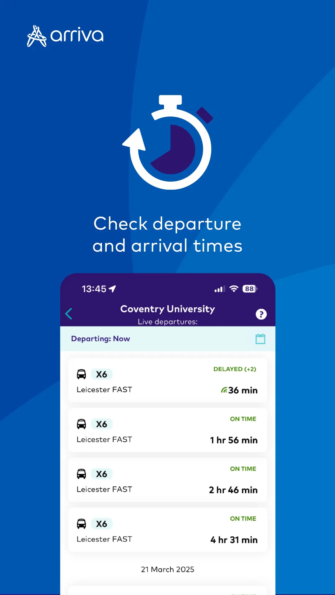 Arriva bus app
