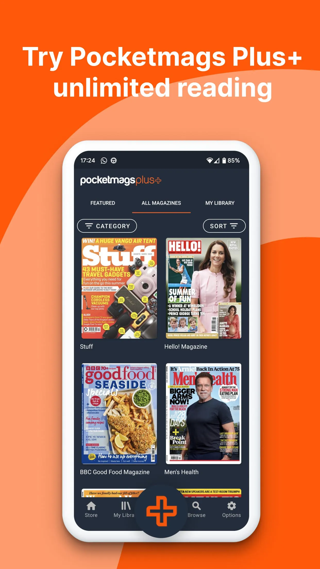 Pocketmags Magazine Newsstand