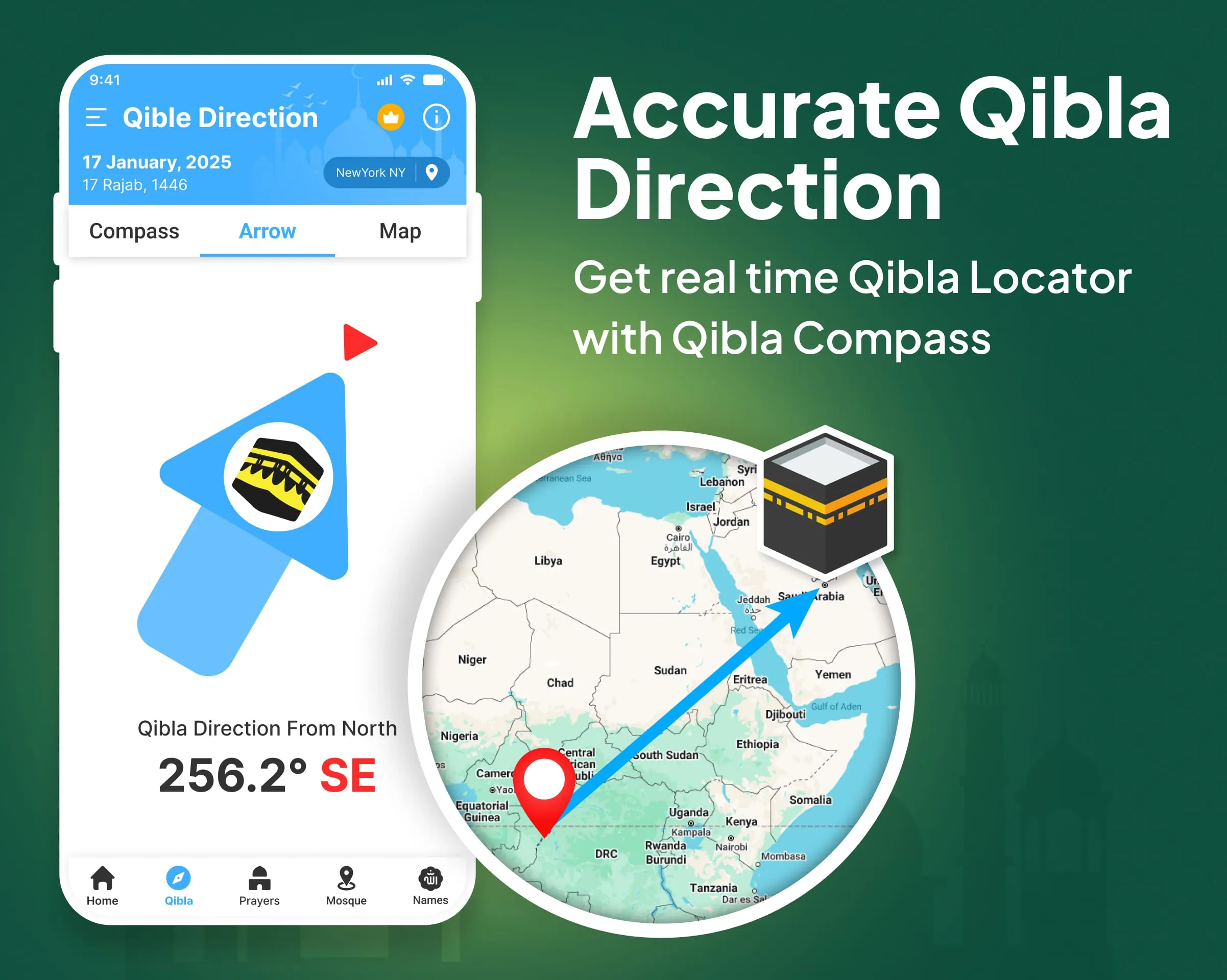 Qibla Compass