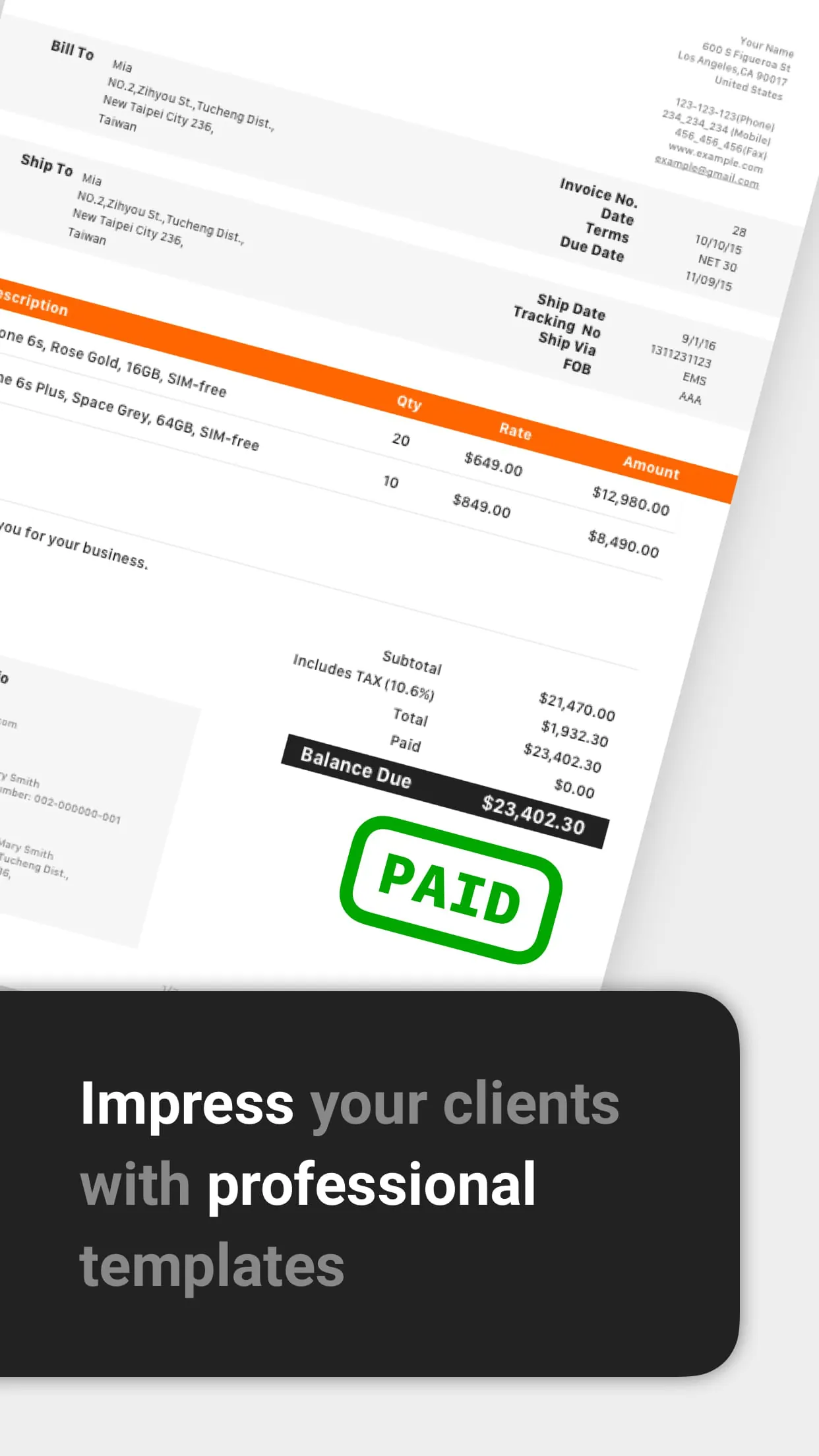 Invoice Maker