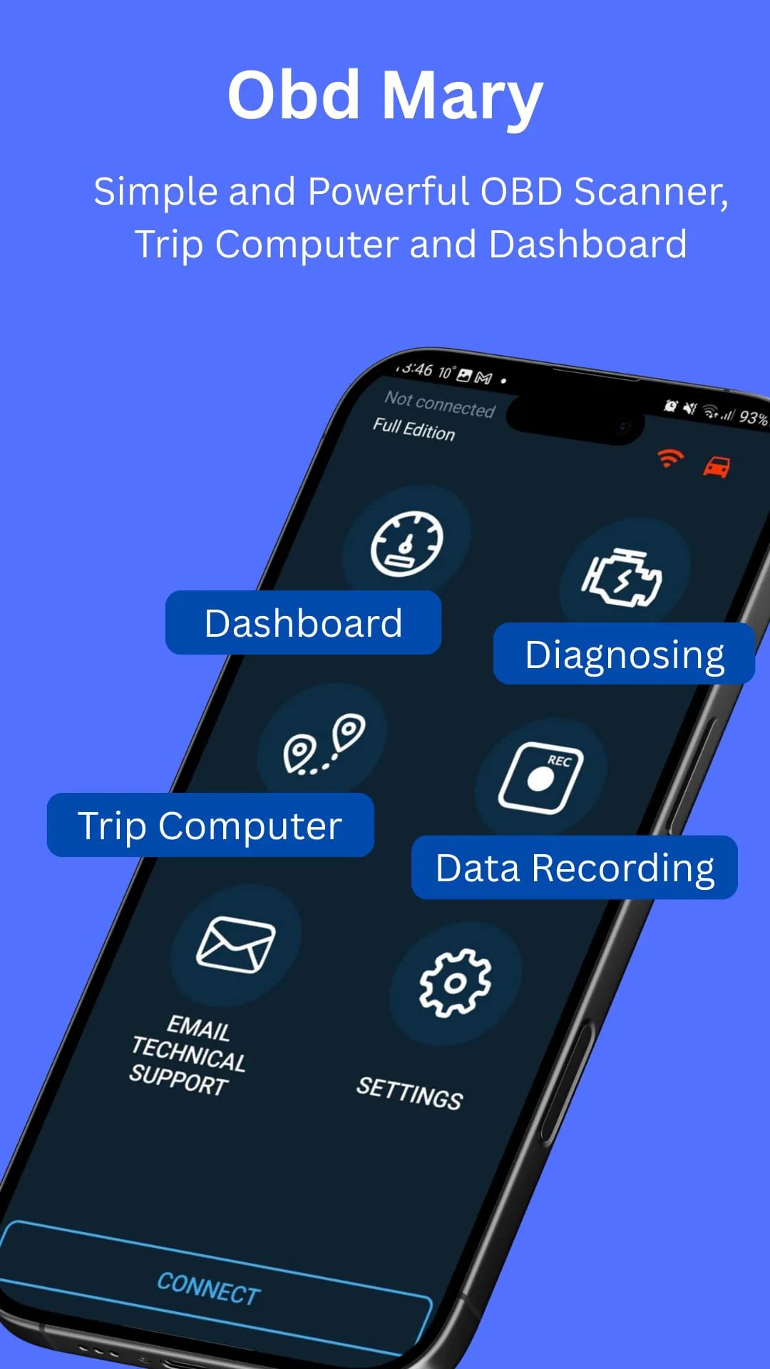 Obd Mary – Car Scanner for ELM