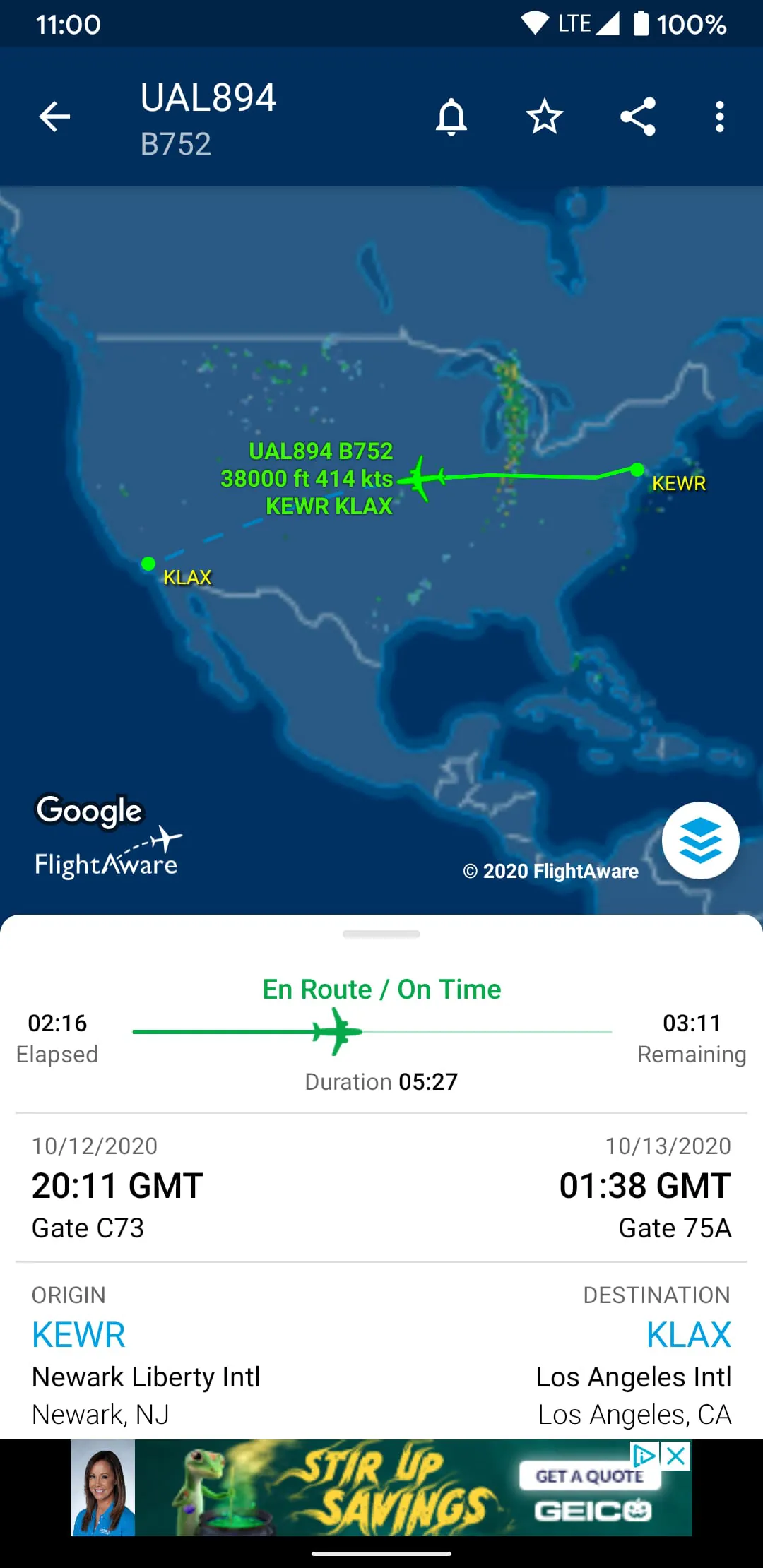 FlightAware Flight Tracker