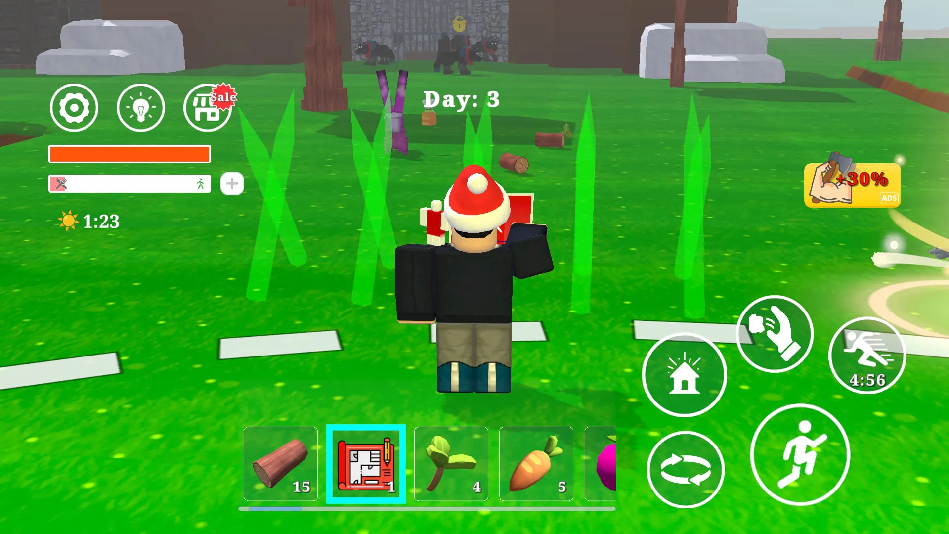 Night Survive in Haunt Forest