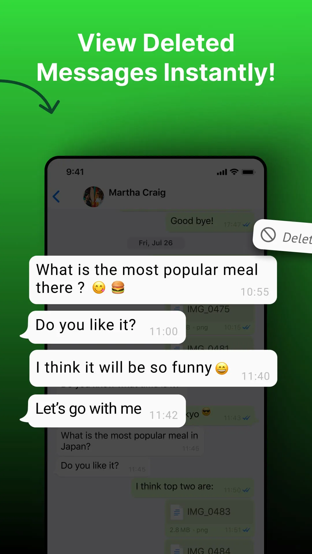 See Deleted Messages