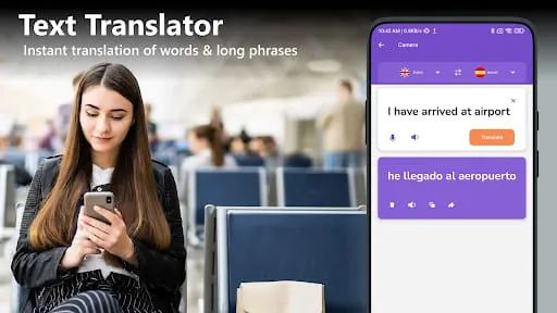Speak and Translate app