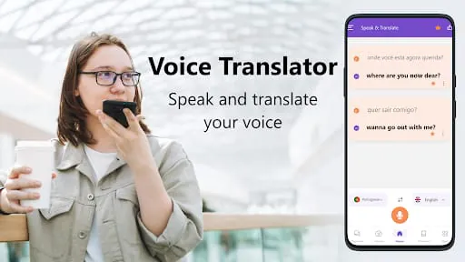 Speak and Translate app