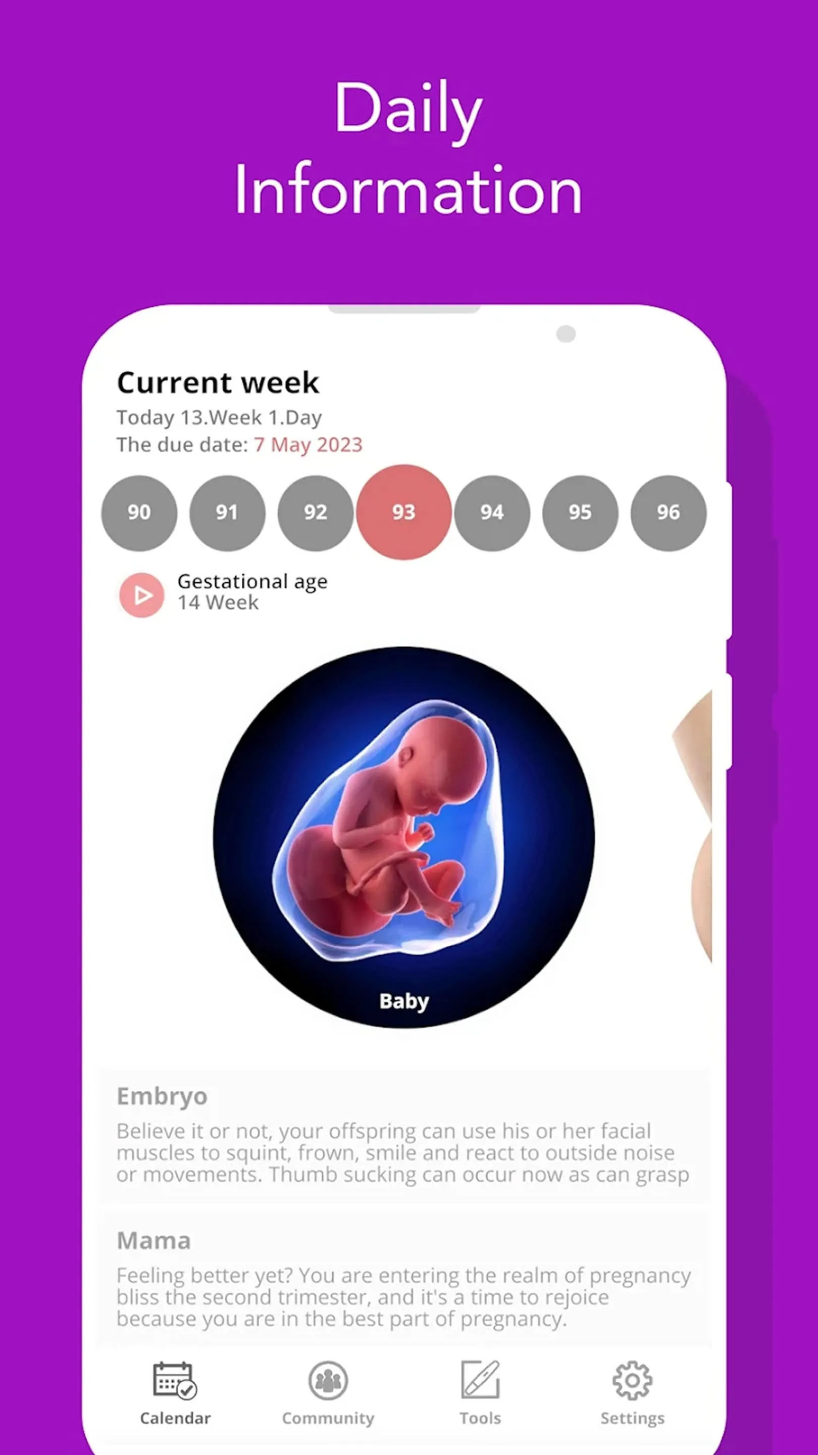 Pregnancy Tracker and Baby App
