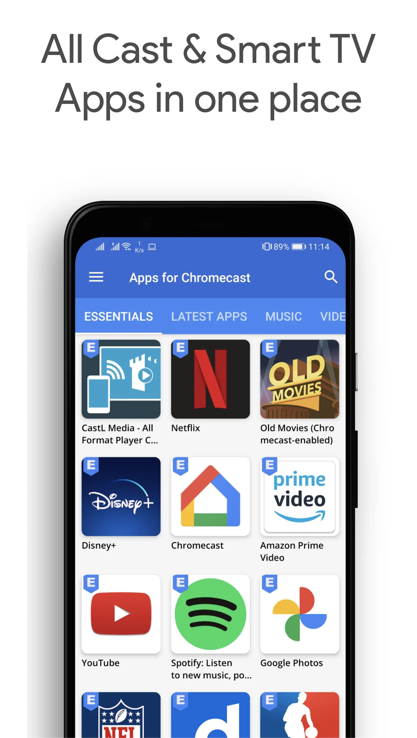 Chromecast & Android TV Apps