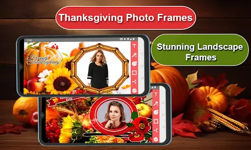 Thanksgiving Photo Frames 2025