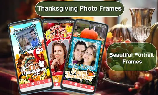 Thanksgiving Photo Frames 2025