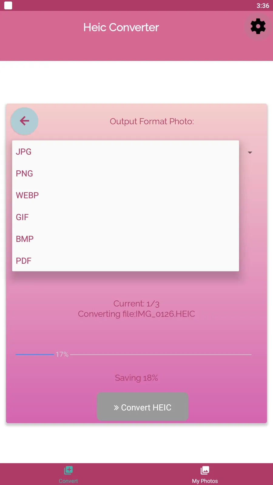 Heic to JPG Converter