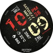 Destroy Watch Face