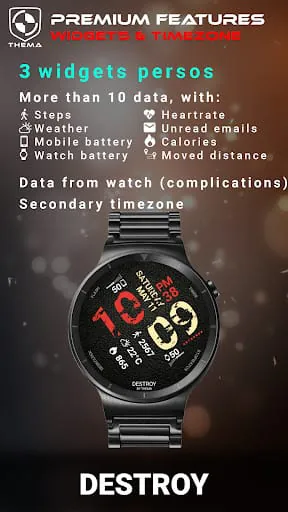 Destroy Watch Face