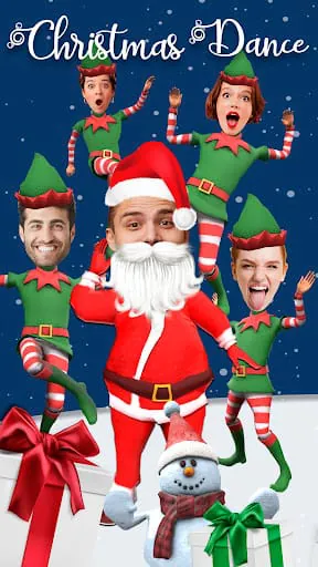 Christmas Dance – your face 3D