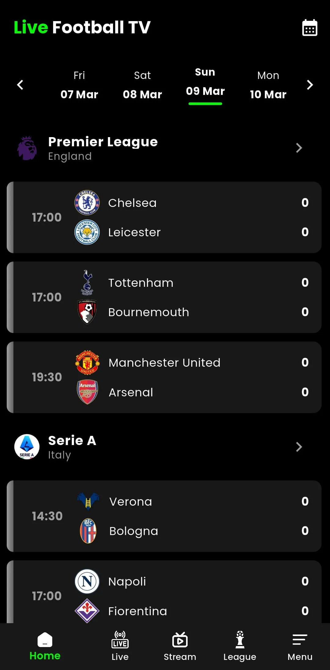 Live Football TV HD Streaming