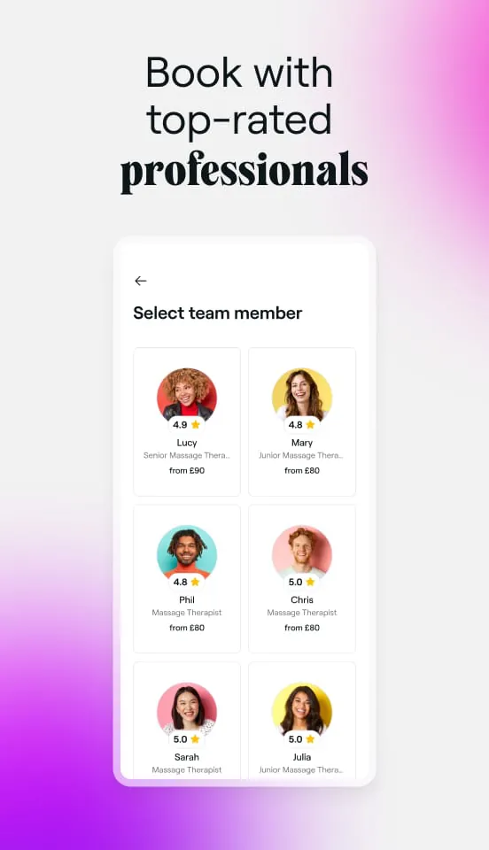 Fresha for customers