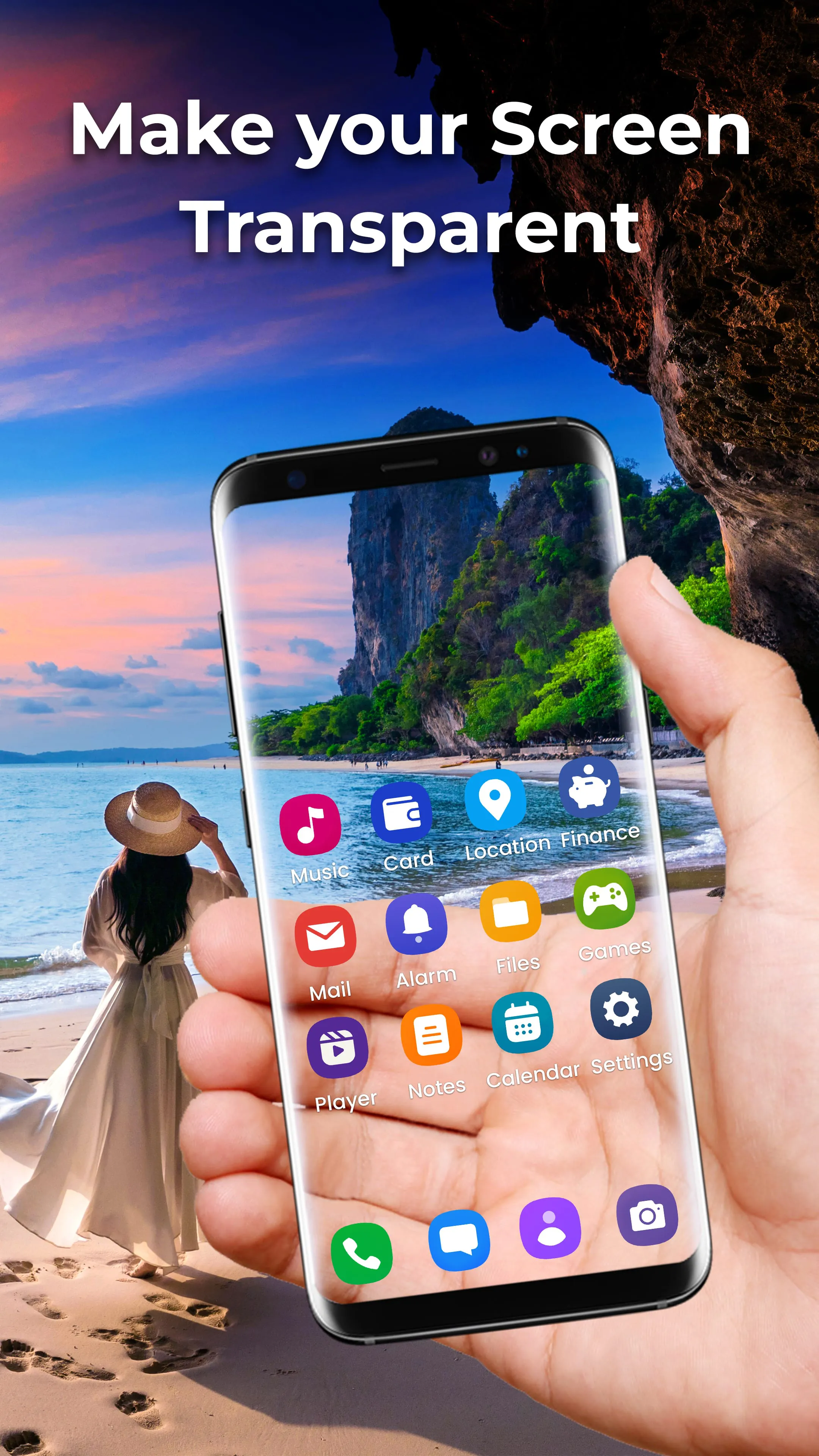 Transparent Camera Screen