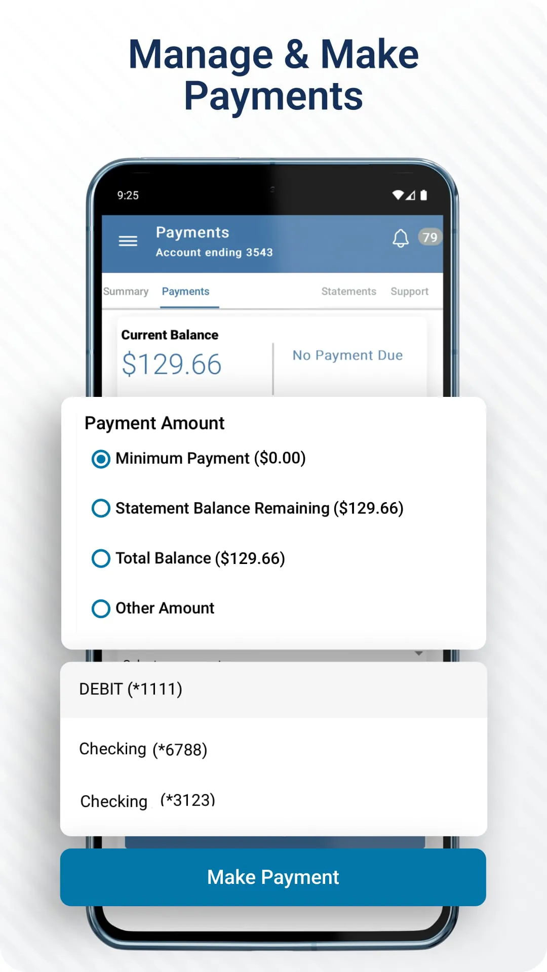 Fortiva Account Center