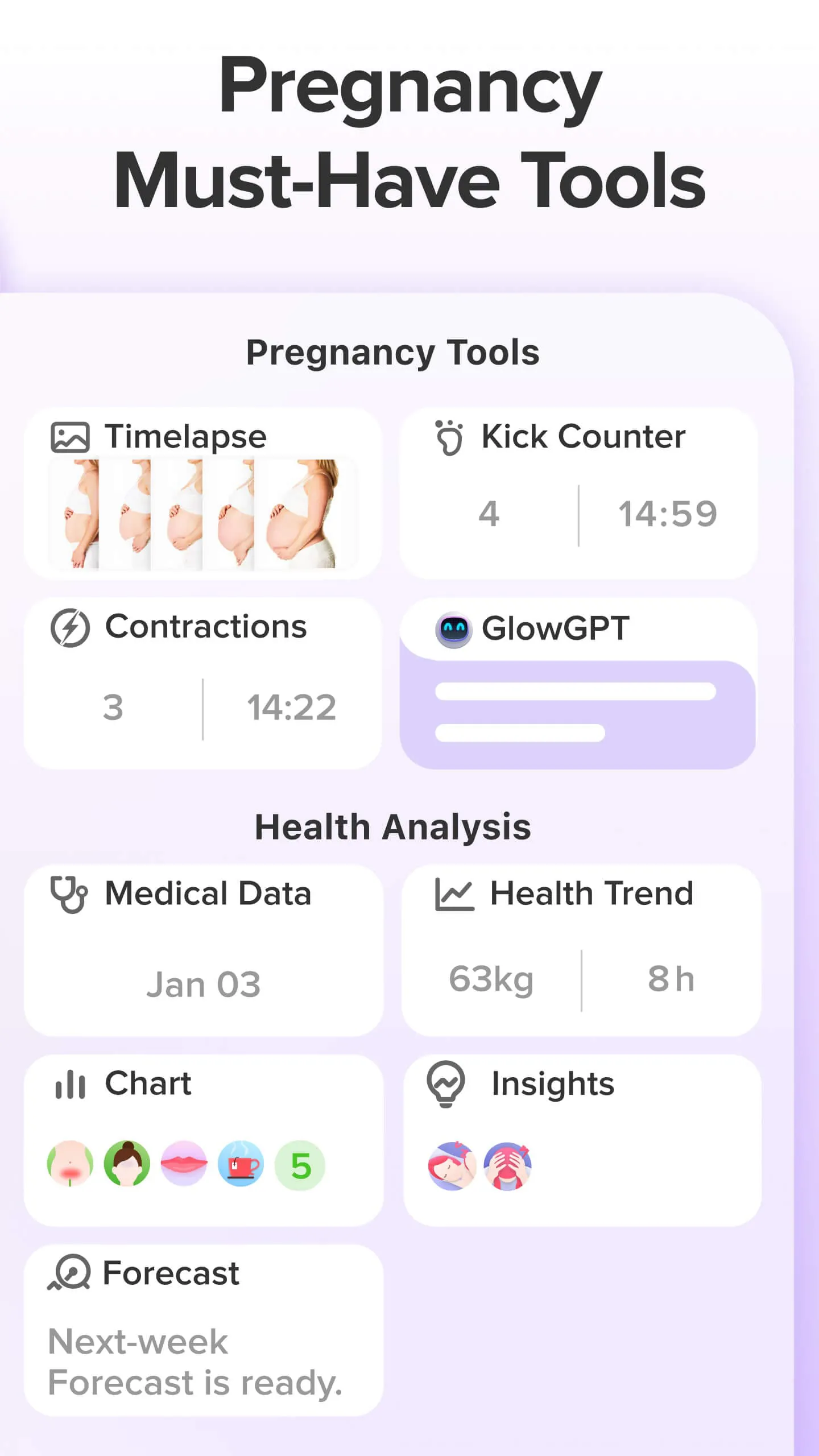 Pregnancy Tracker App | Glow
