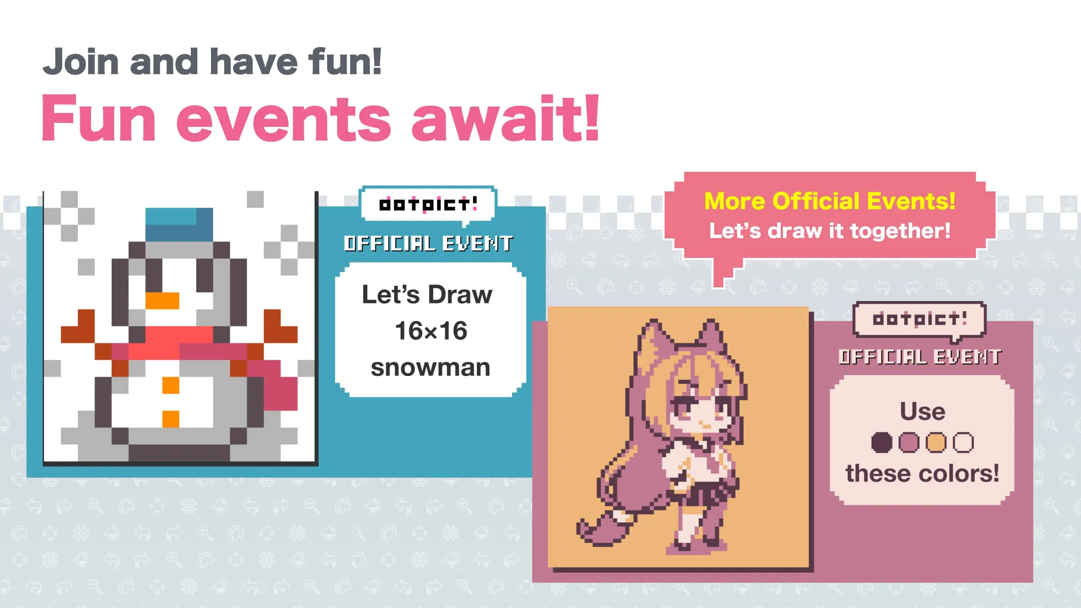 dotpict  Easy to draw pixelart