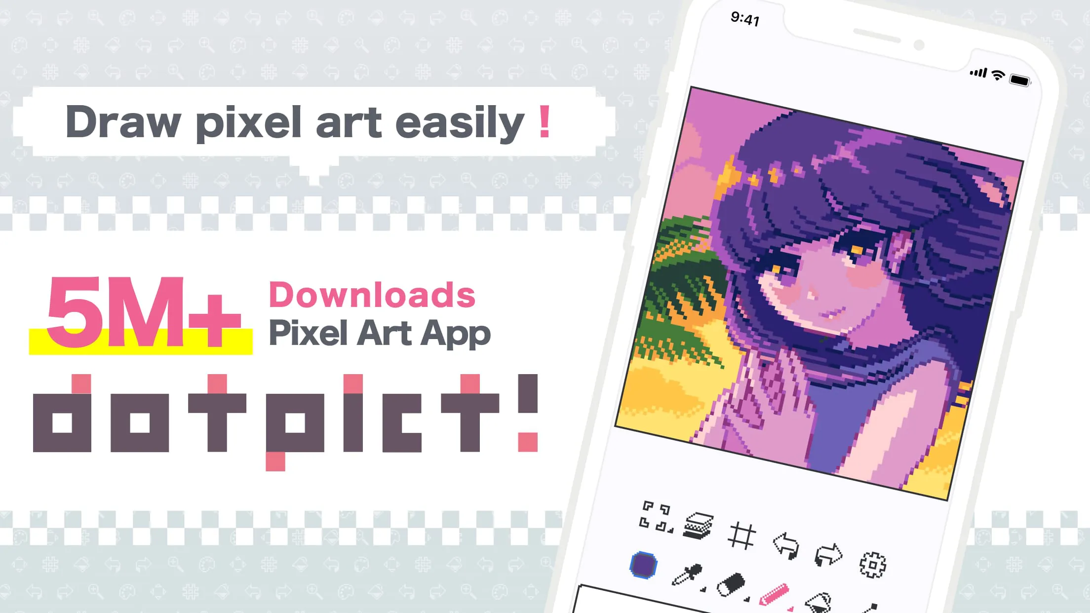 dotpict  Easy to draw pixelart