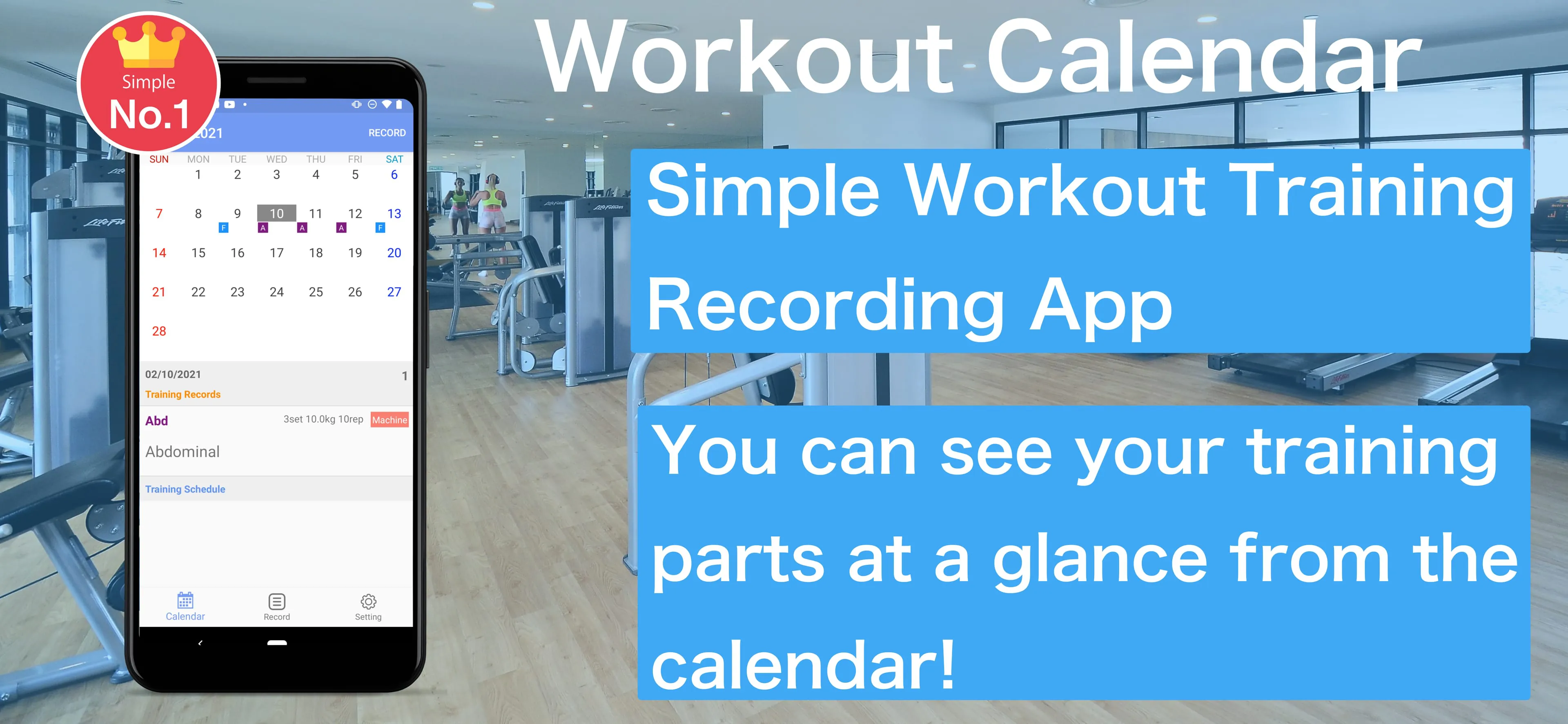 Workout Calendar