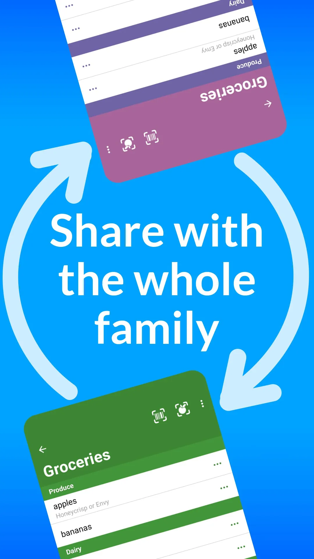 Our Groceries Shopping List