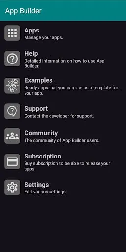 App Builder