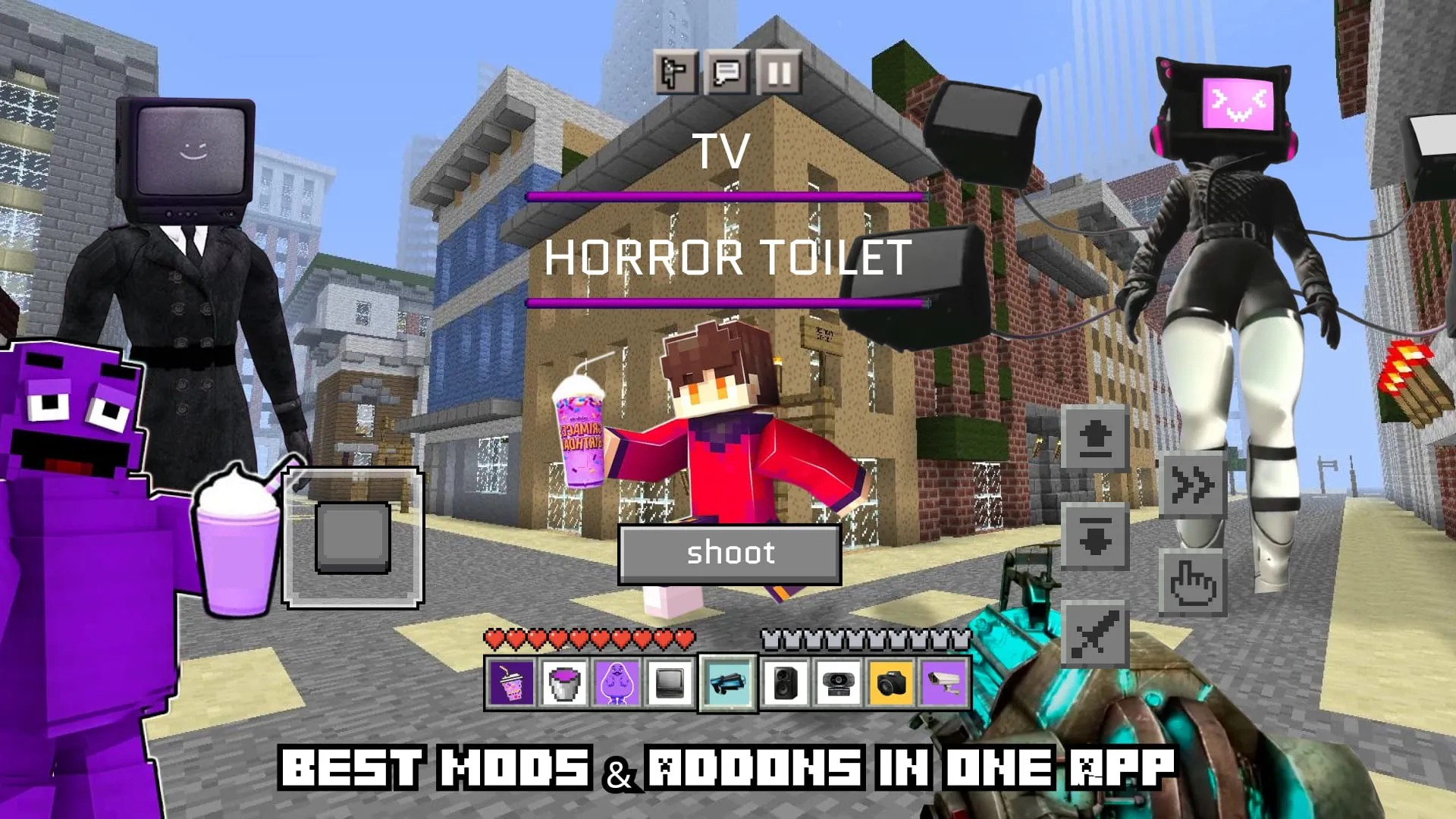 Horror Toilet Mods Minecraft