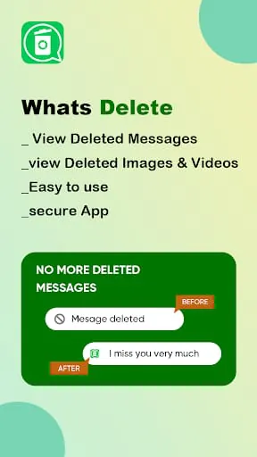 Recover Deleted Messages WA