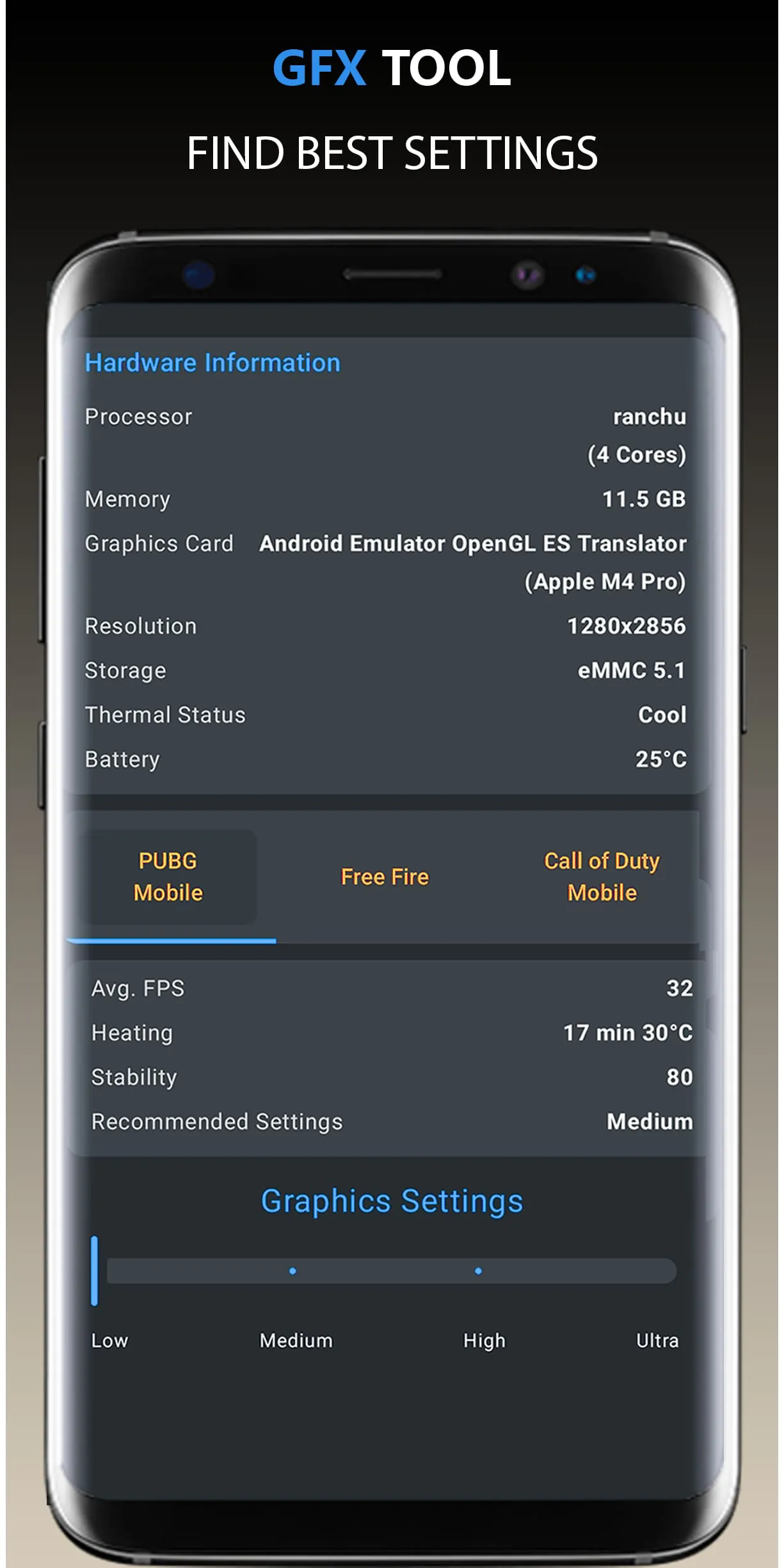 Game Booster Power GFX Lag Fix