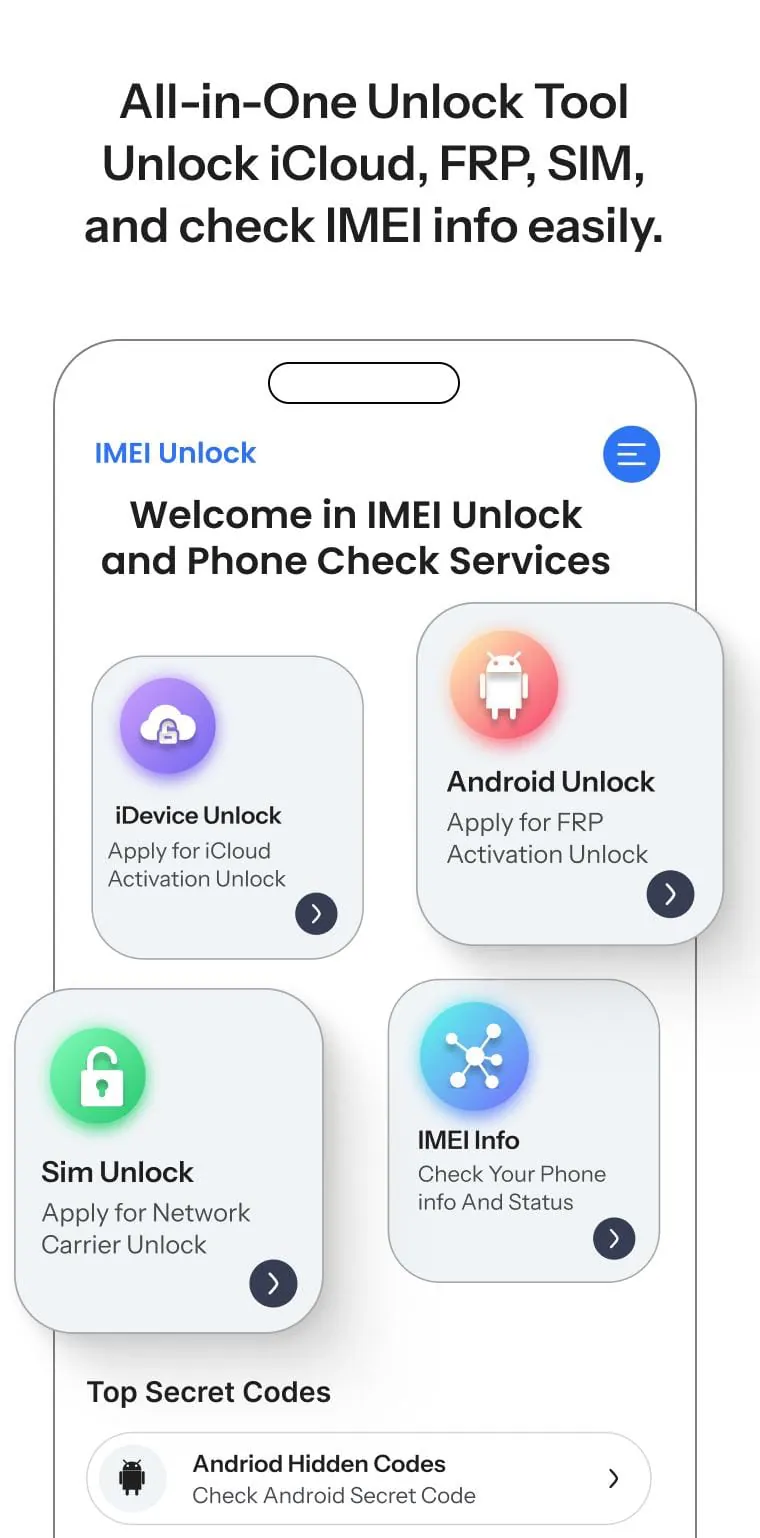 Unlock IMEI