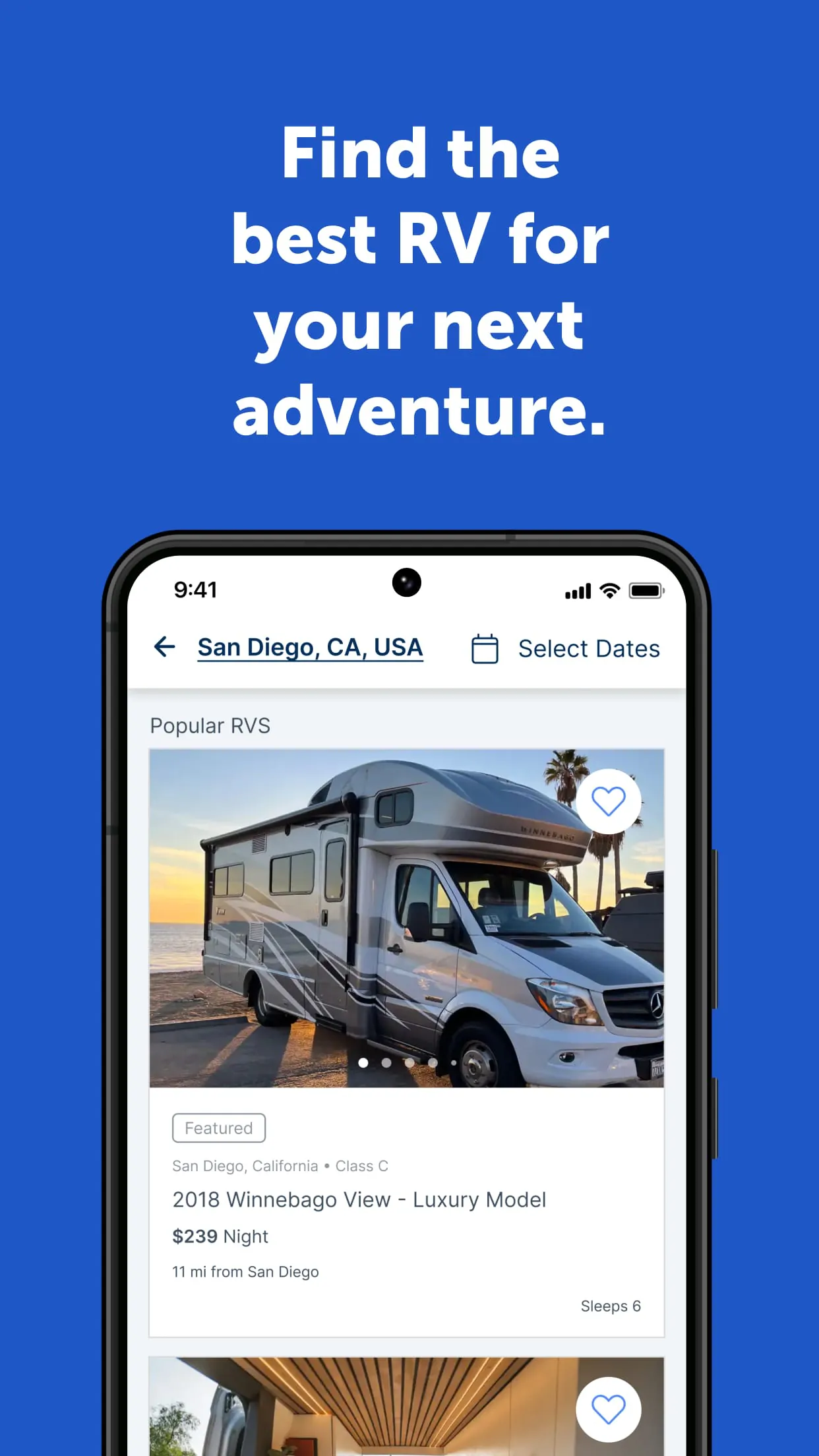 RVezy — RV Rentals. Made Easy