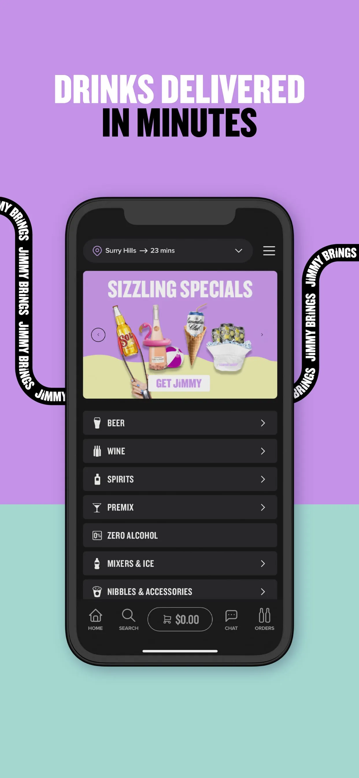 Jimmy Brings | Liquor Delivery