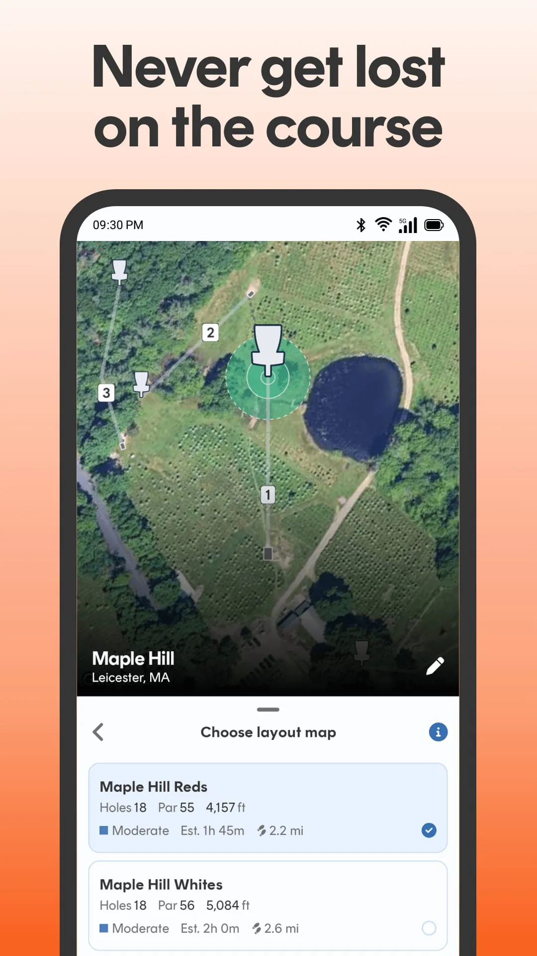 UDisc Disc Golf App