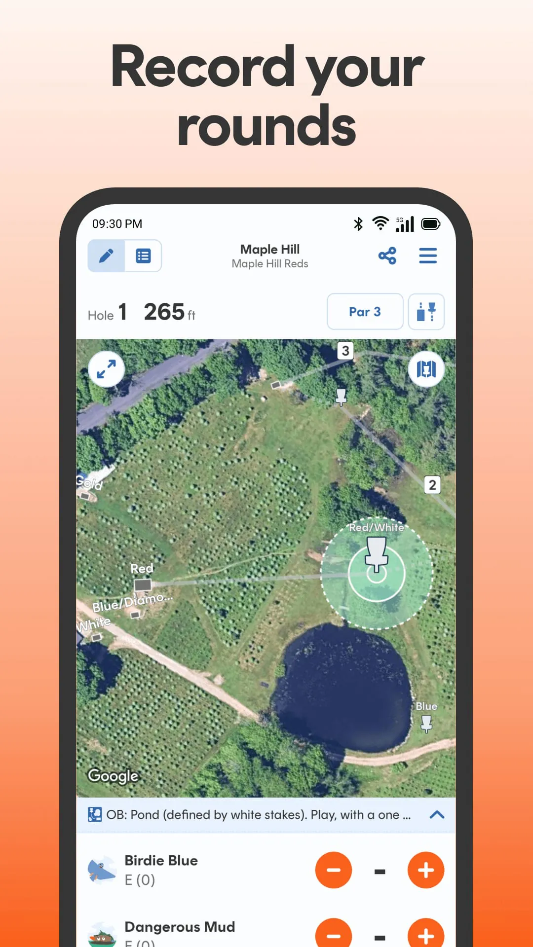 UDisc Disc Golf App